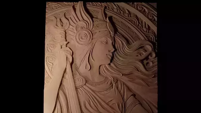 Frigg CNC 3d Print High Relief Sand Casting