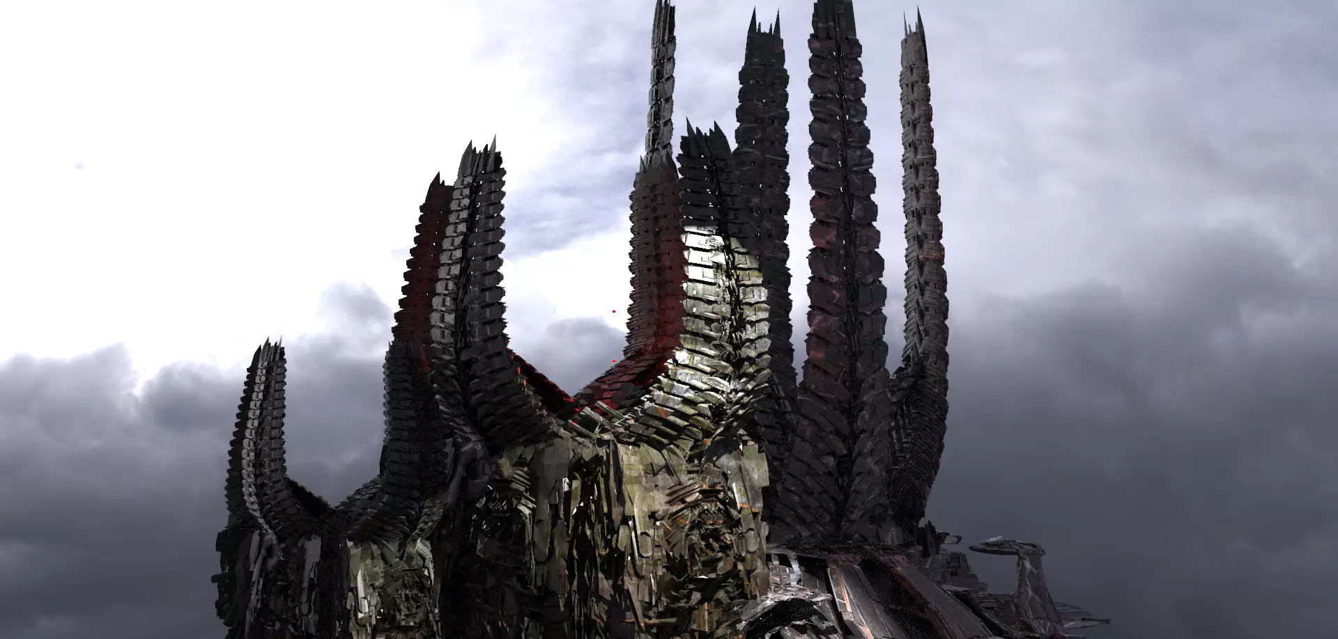 Floating Drake Rocks 3 3D model_0