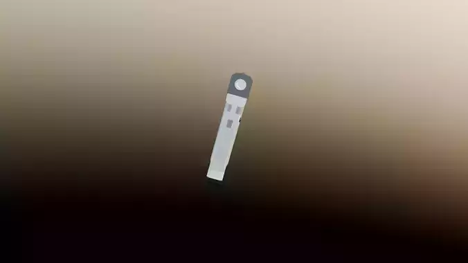 low poly 1911 pistol half bad recreation