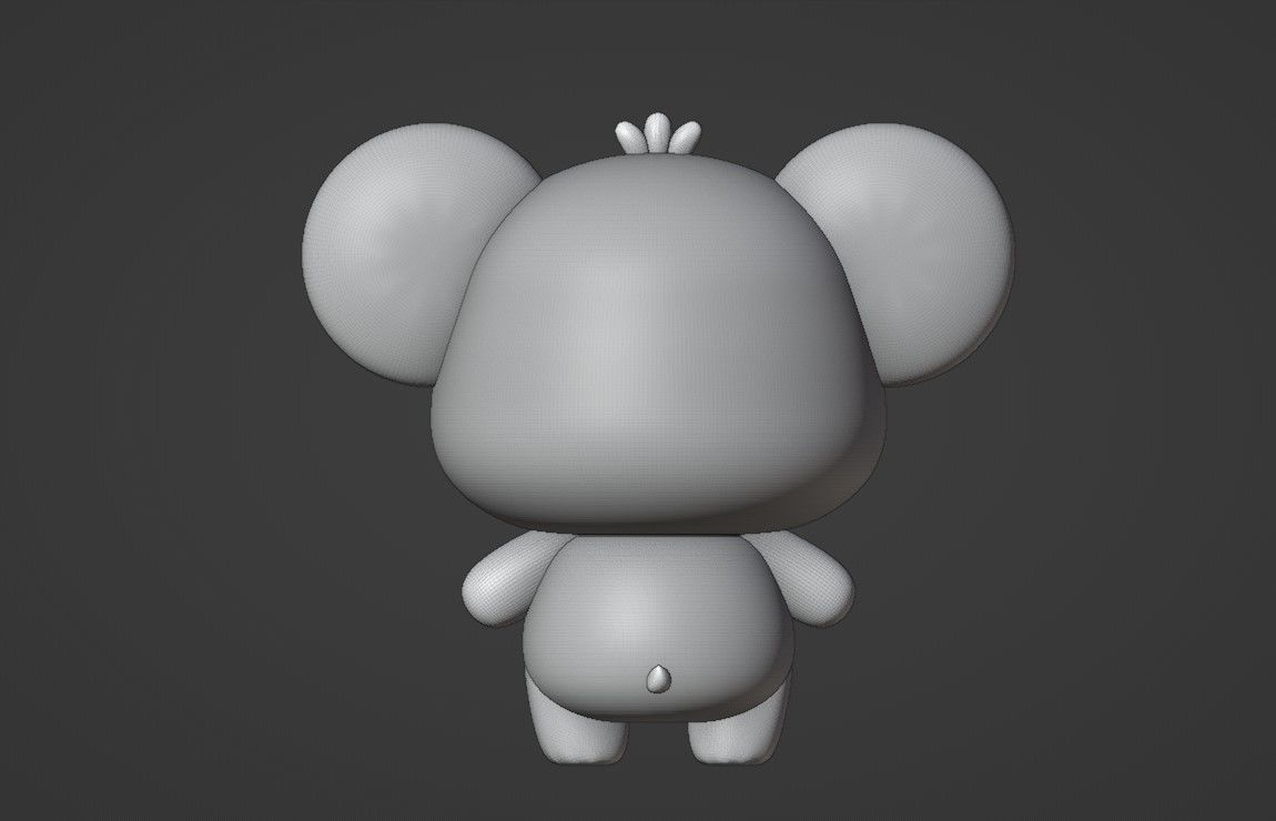 Koala 3D print model_4