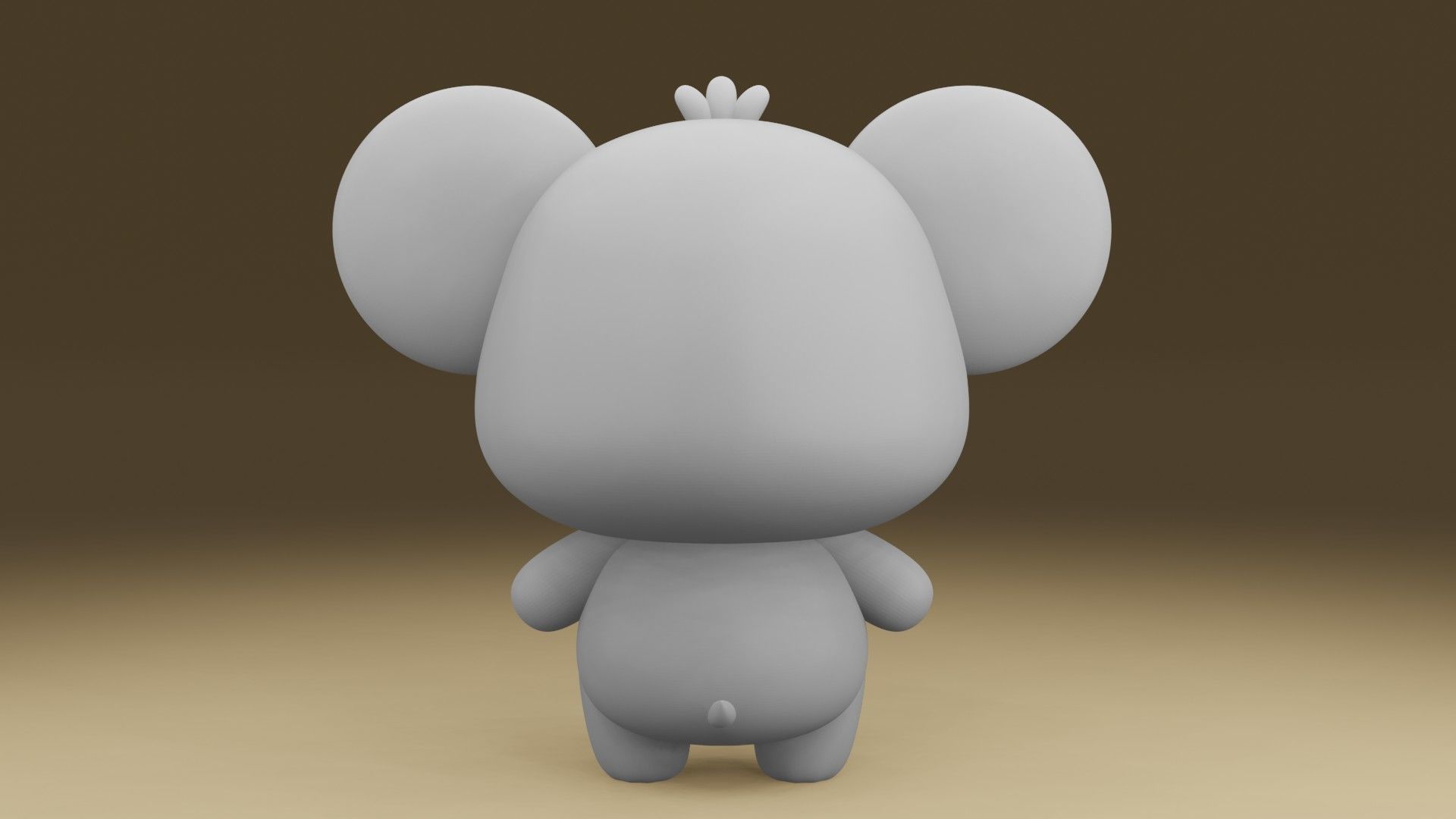 Koala 3D print model_11