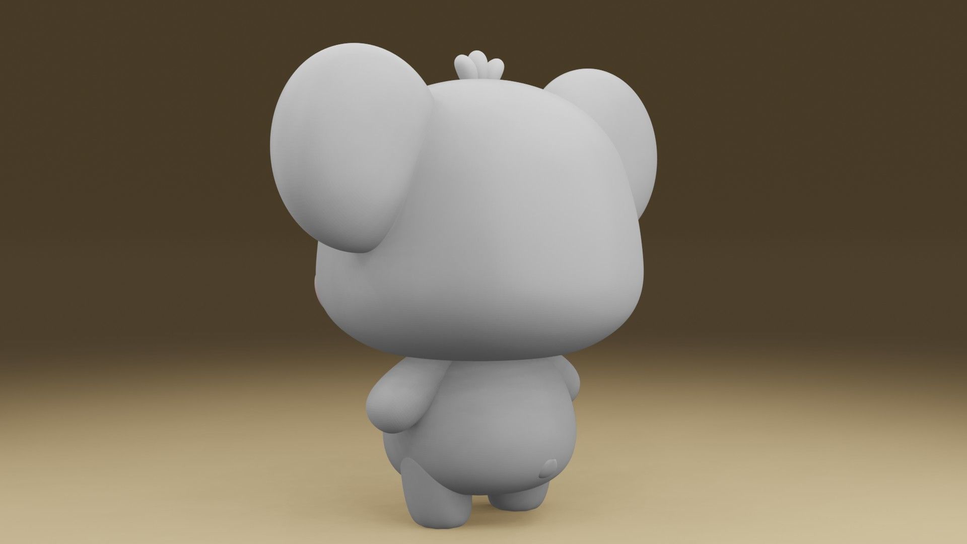 Koala 3D print model_12