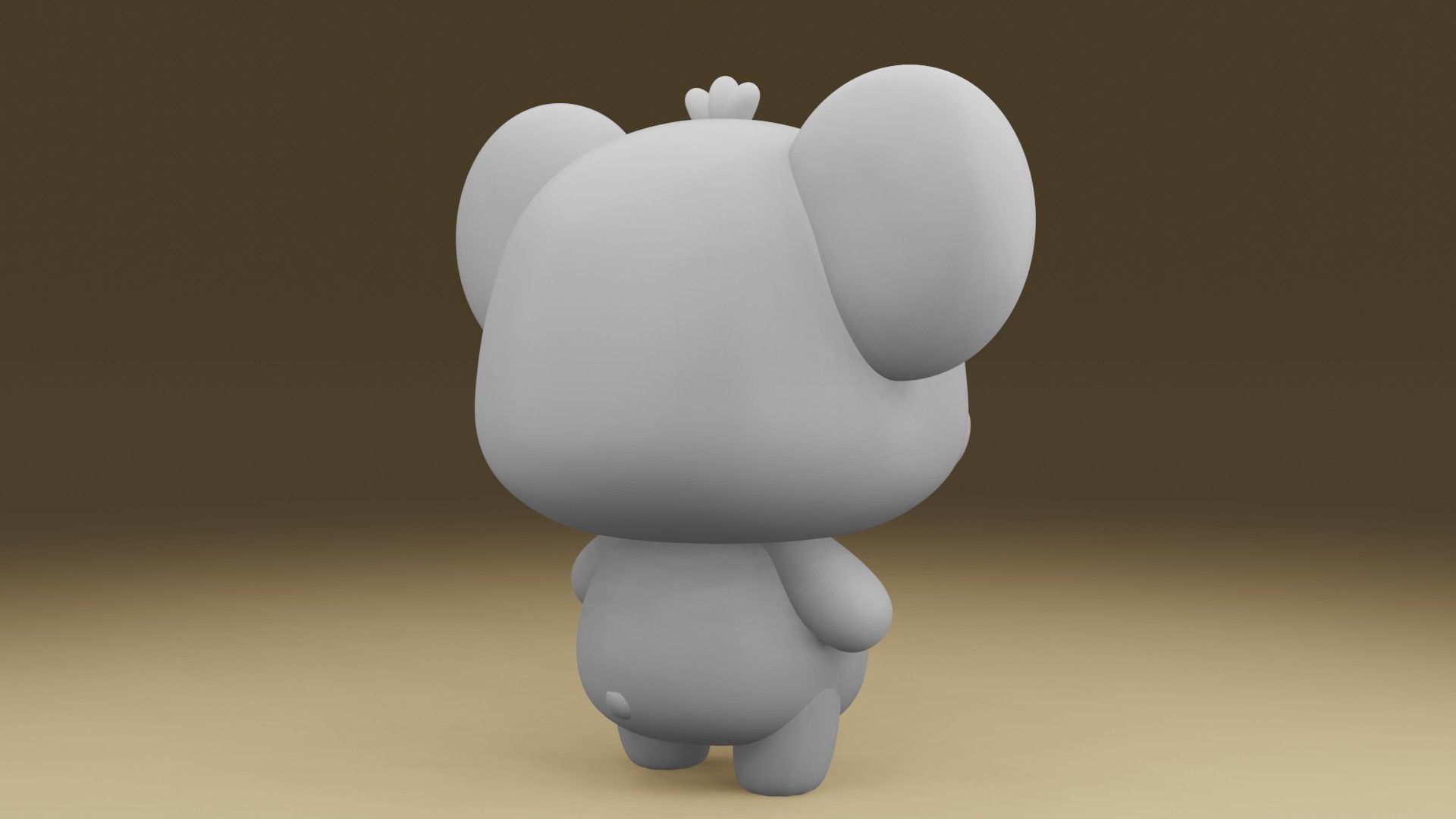 Koala 3D print model_10