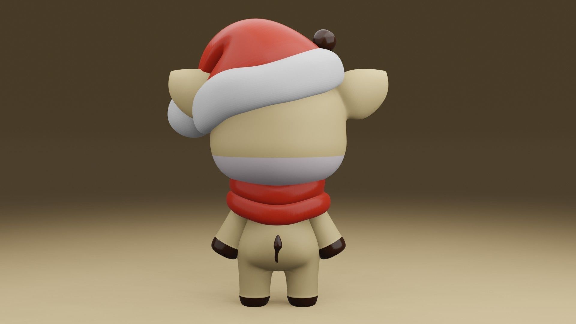 Giraffe 3D print model_11