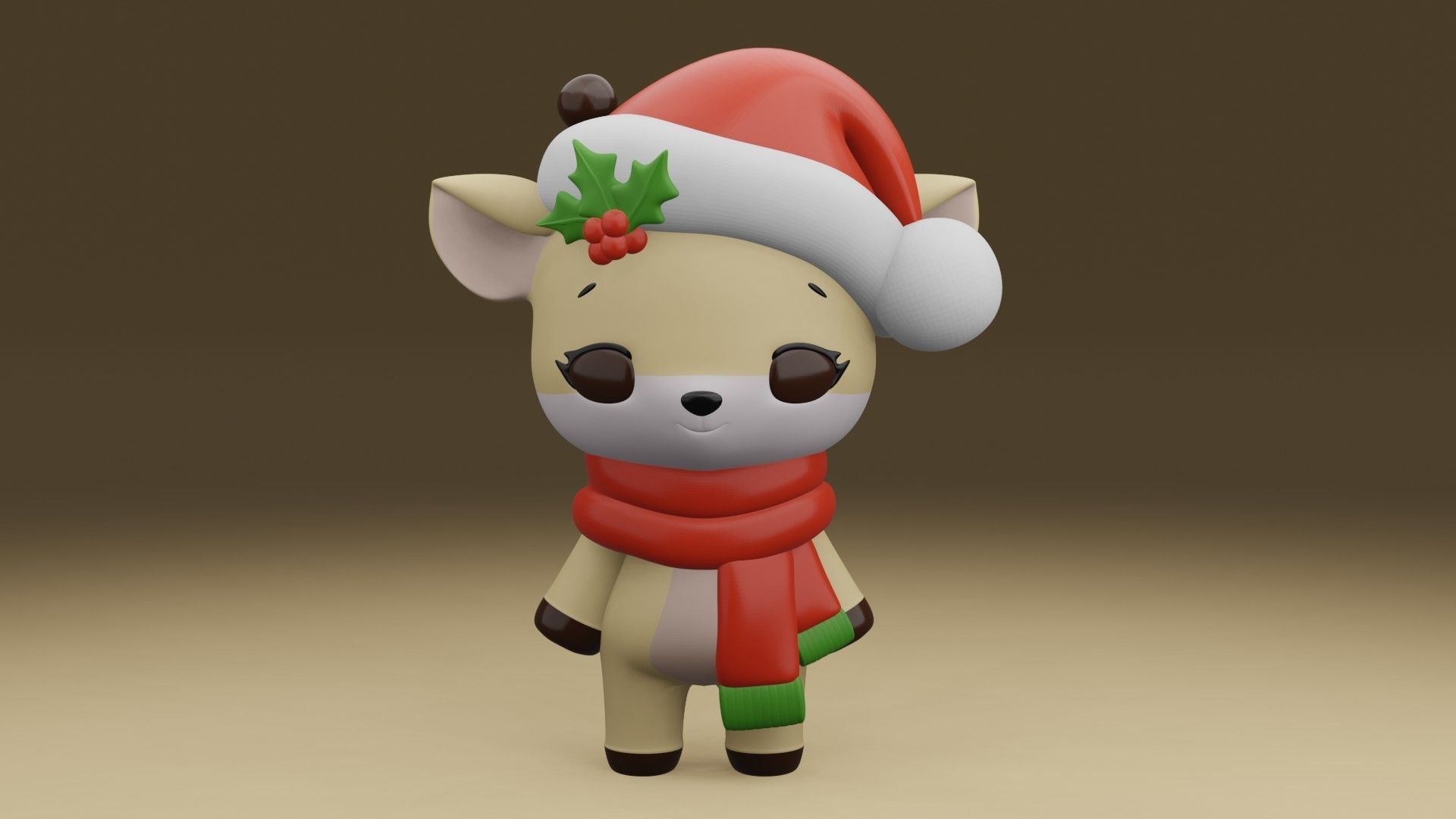 Giraffe 3D print model_7