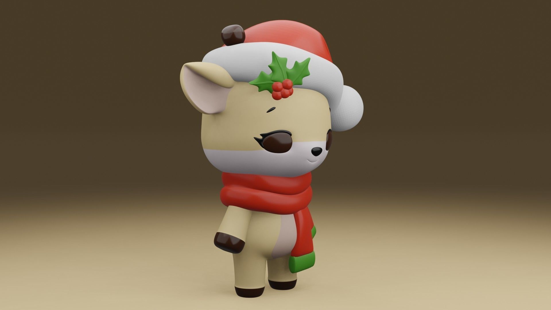 Giraffe 3D print model_8