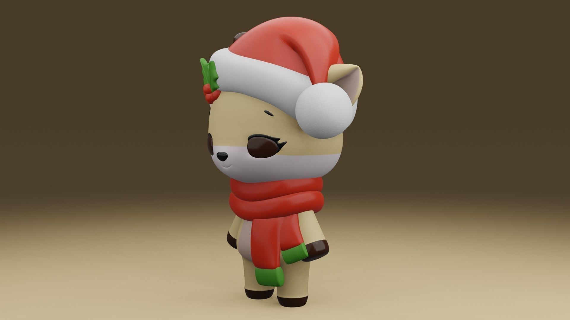 Giraffe 3D print model_14