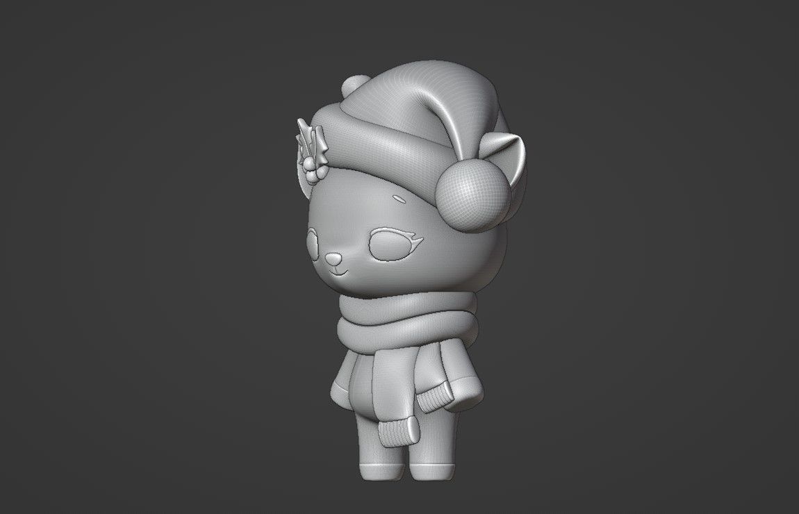 Giraffe 3D print model_6