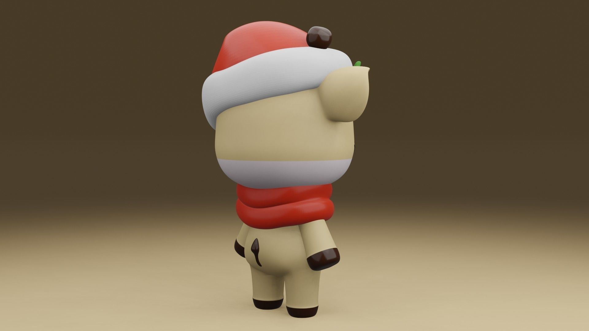 Giraffe 3D print model_10