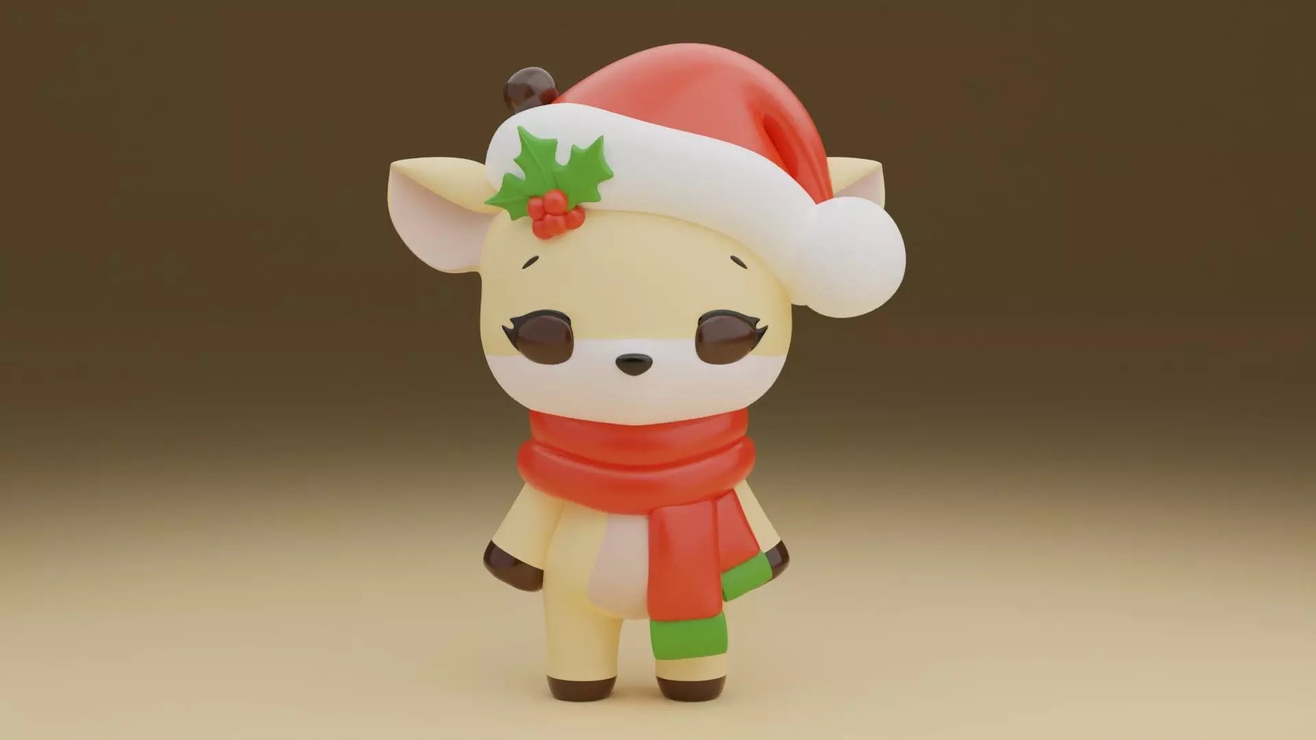 Giraffe 3D print model_0