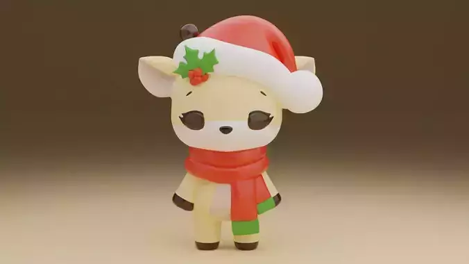 Giraffe 3D print model