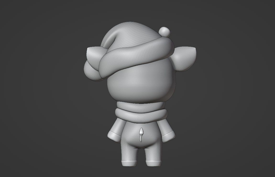 Giraffe 3D print model_4