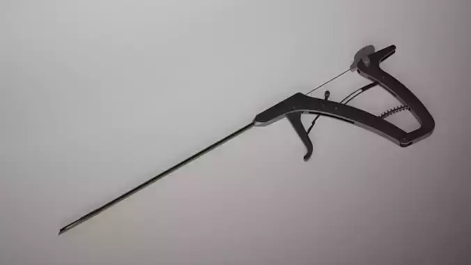 Suture Passer Model Rigged