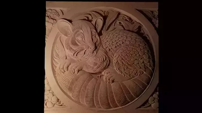 Civet CNC 3d Print High Relief Sand Casting