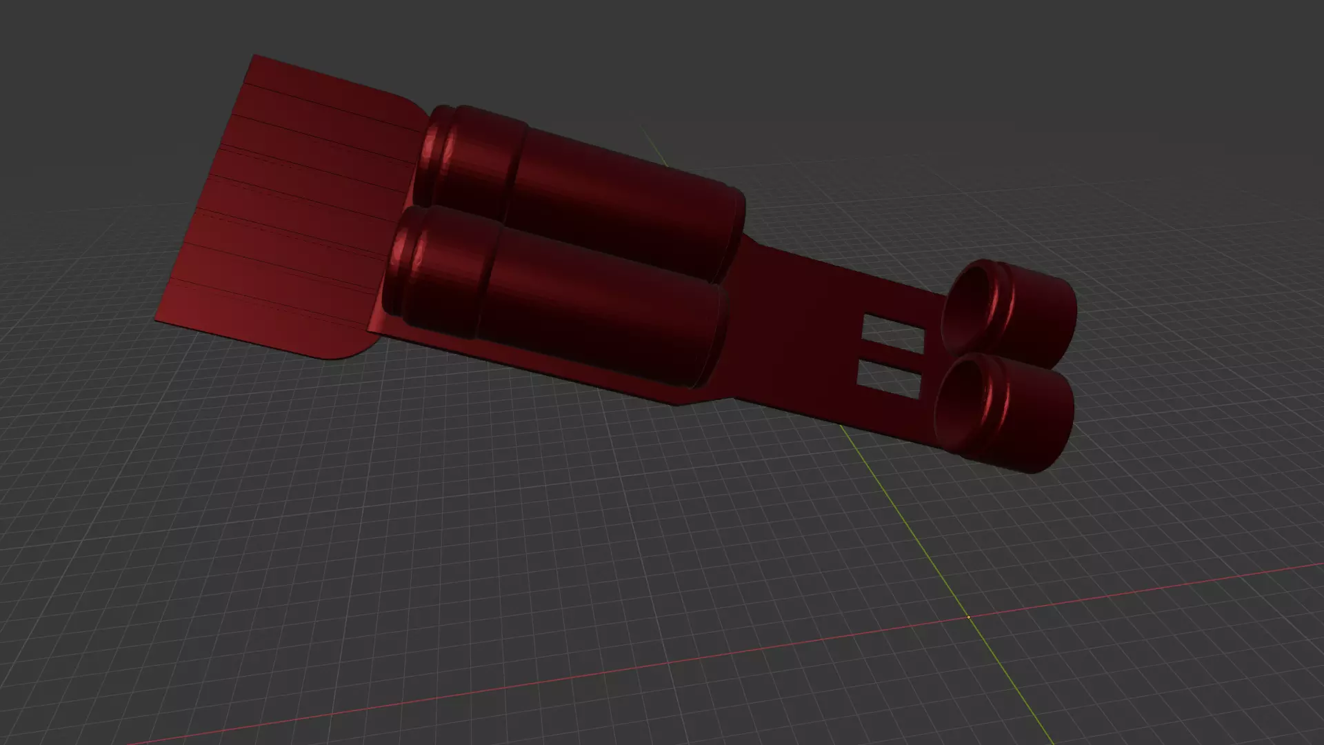 Daredevil Born again Leg Holster V2 3D print model