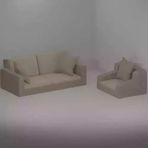 Sofa and Armchair