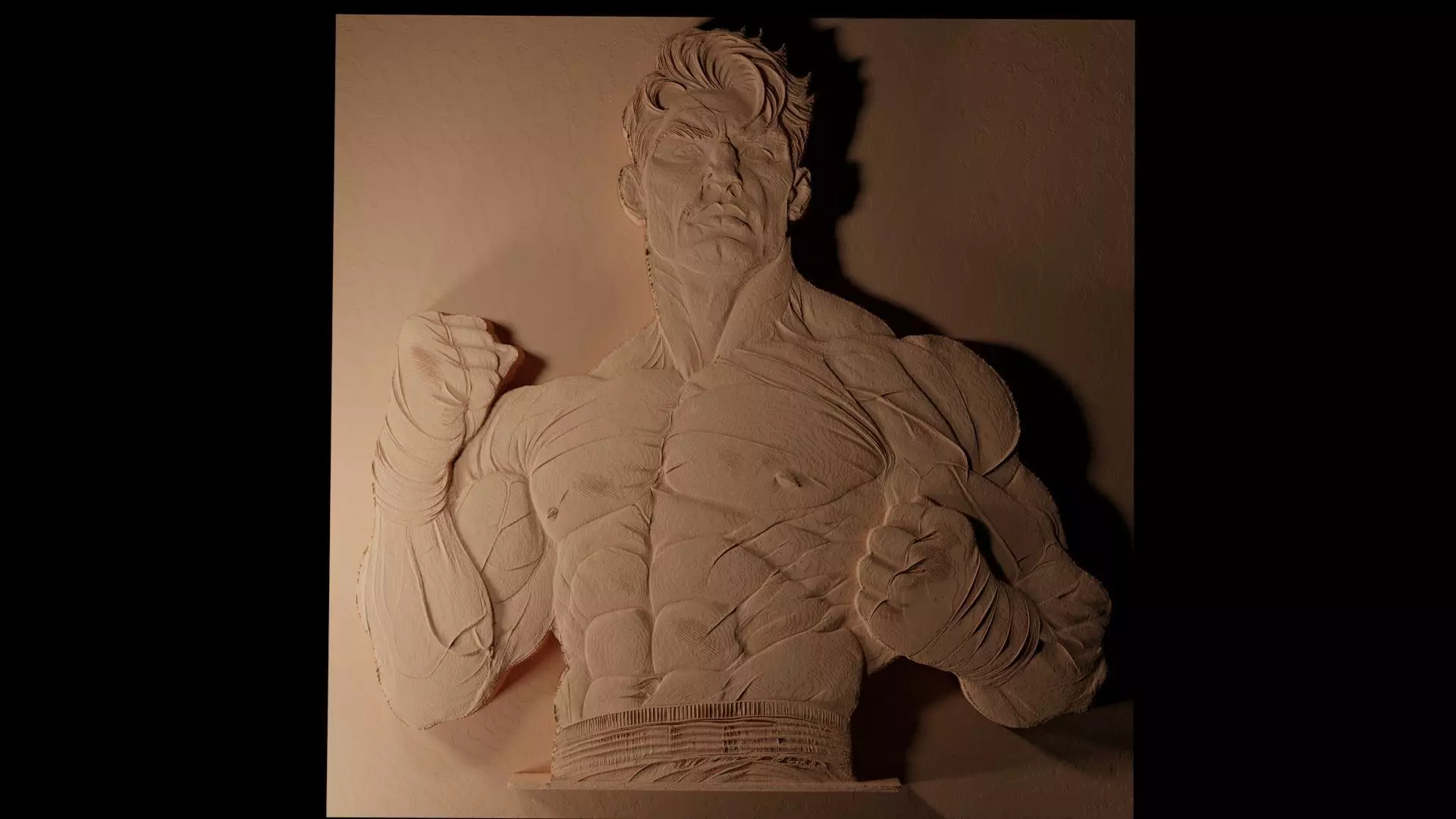 Champ CNC 3d Print High Relief Sand Casting 3D print model_0