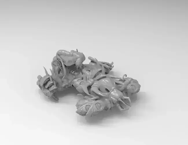 Aleksander - Infested Battle Cruiser 3D print model