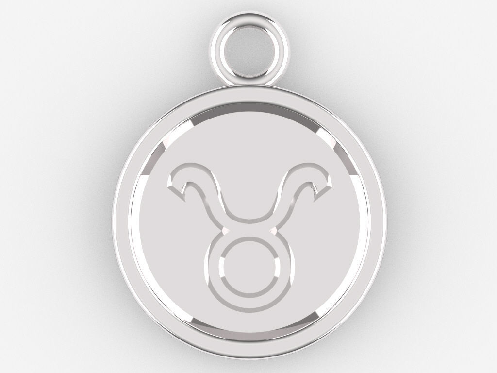 Zodiac Pendant Collection 1 3D print model_35