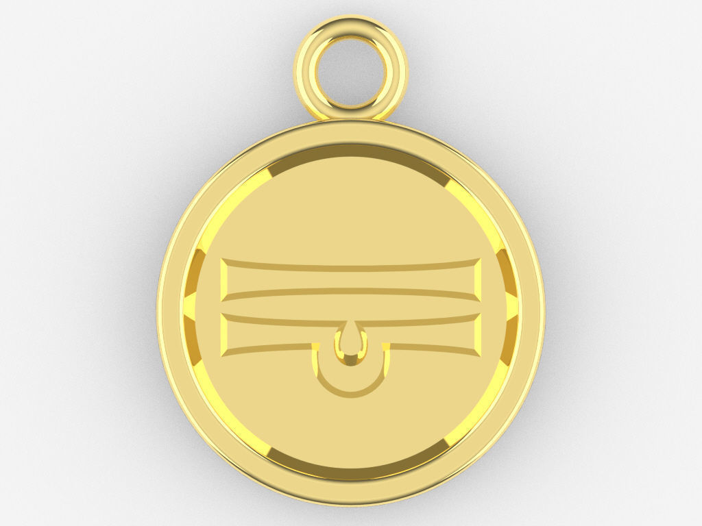 Zodiac Pendant Collection 1 3D print model_21