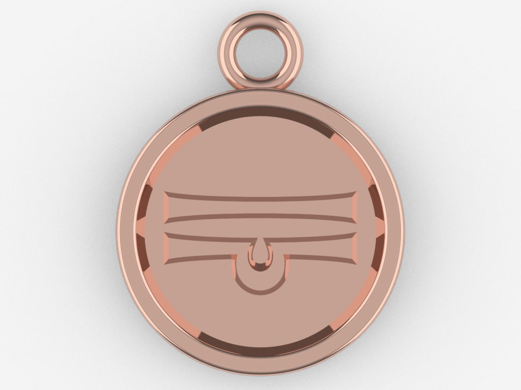 Zodiac Pendant Collection 1 3D print model_22