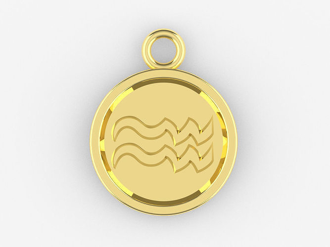 Zodiac Pendant Collection 1 3D print model