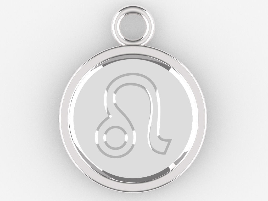 Zodiac Pendant Collection 1 3D print model_20