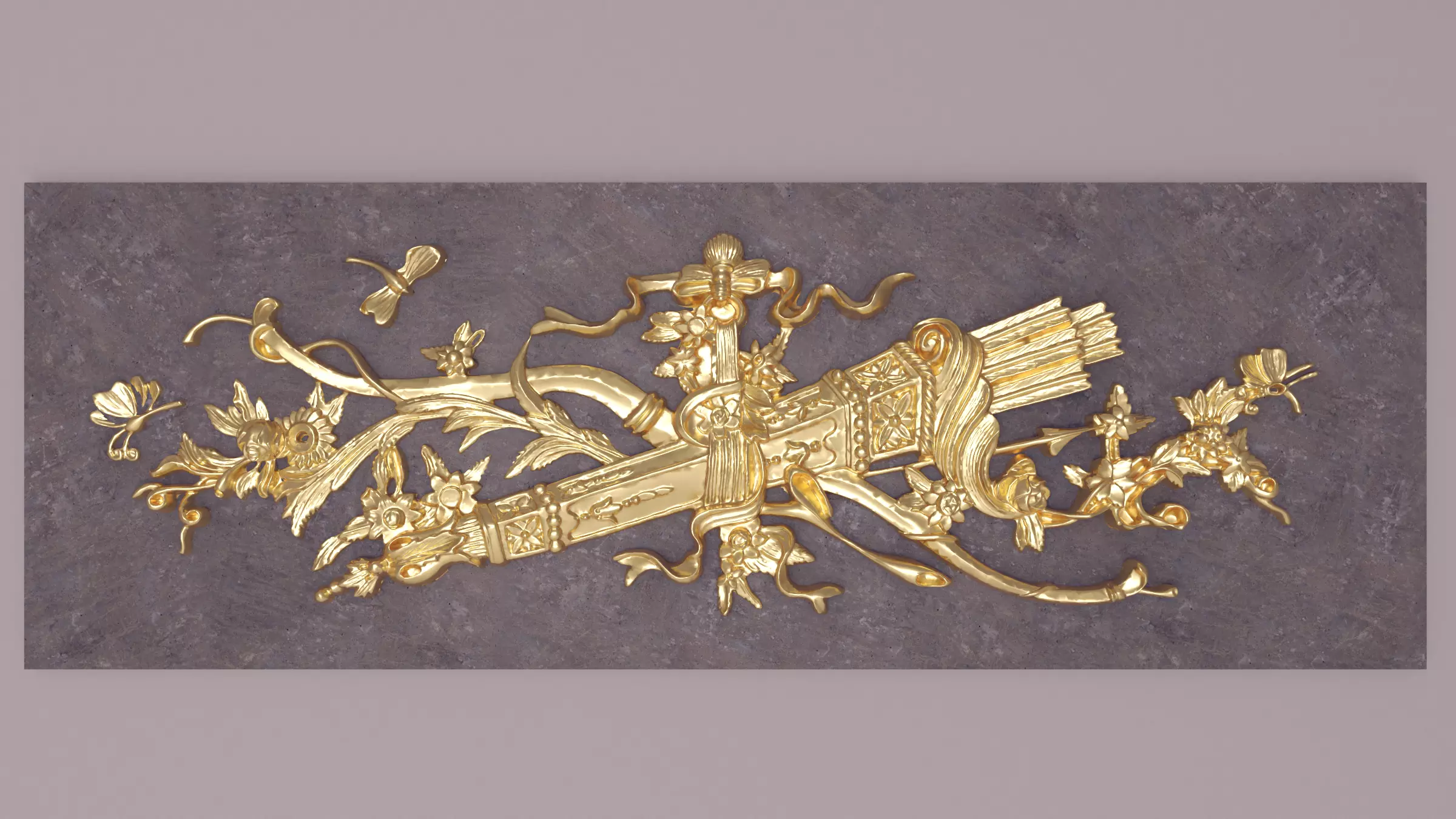 Tableau carving 3D model