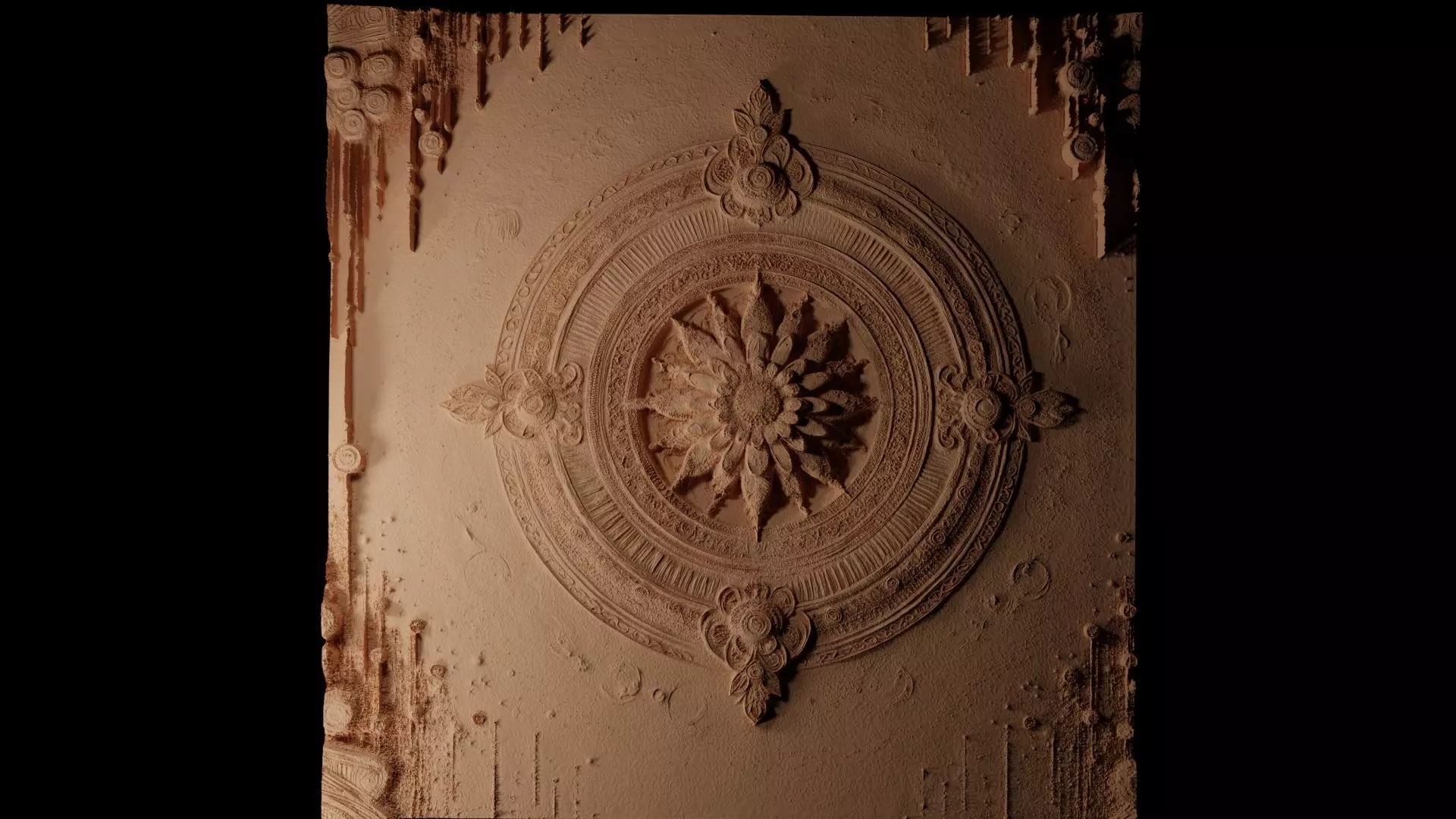 Bioluminescence CNC 3d Print High Relief Sand Casting 3D print model_0