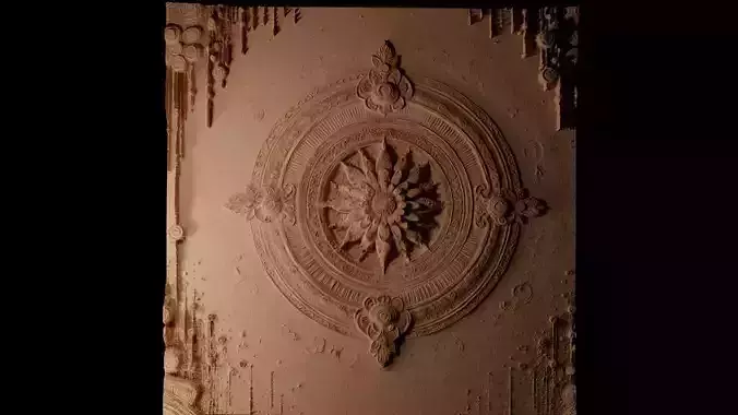 Bioluminescence CNC 3d Print High Relief Sand Casting 3D print model