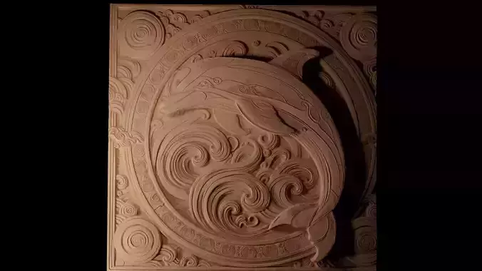 Baiji CNC 3d Print High Relief Sand Casting