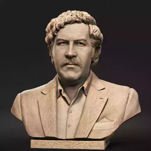 Pablo Escobar 3D print model