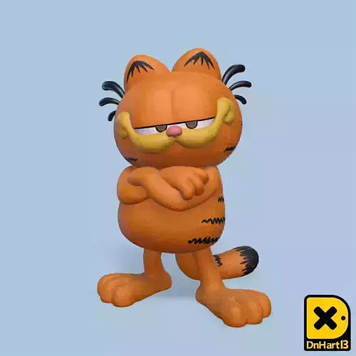 MiniPrint 009 - Garfield pose 1