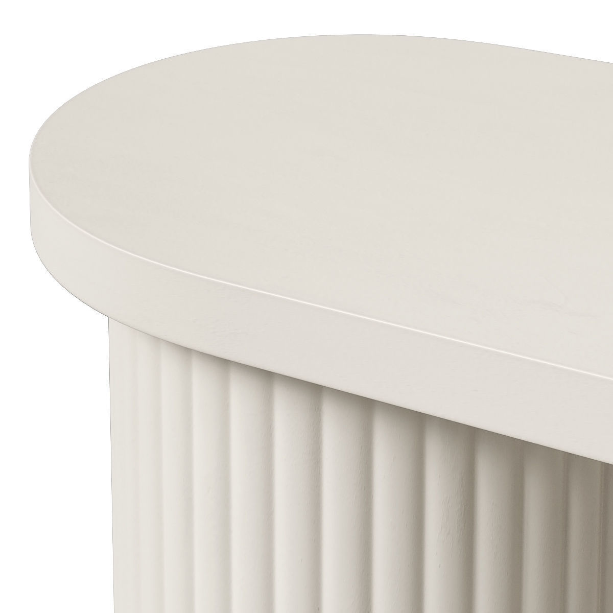 West Elm fluted console table 3D model_4