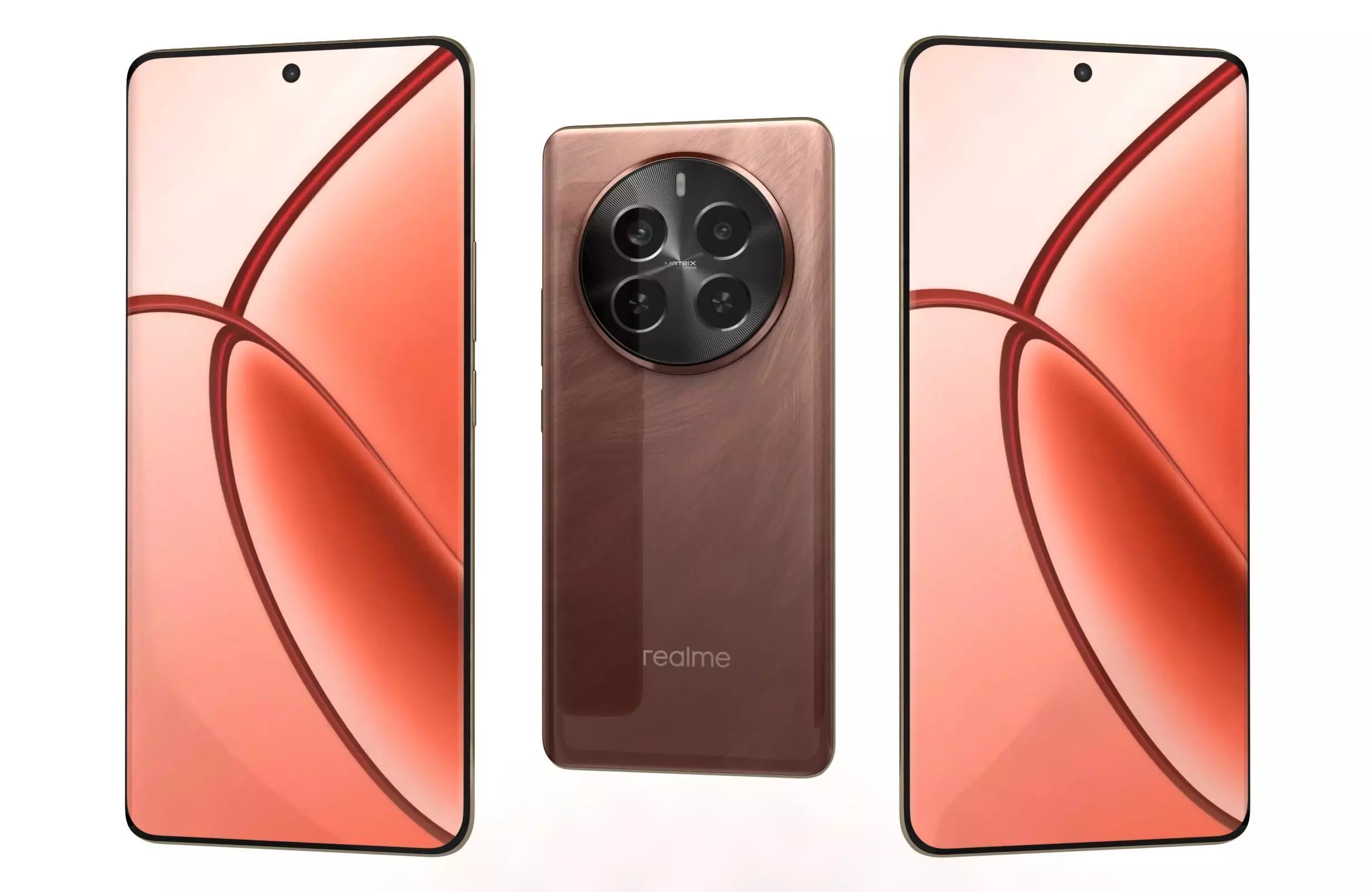 Realme P1 Pro 5G Brown 3D model