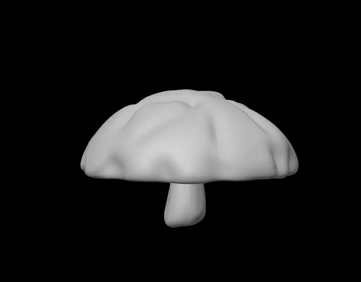mushroom Free 3D model_0