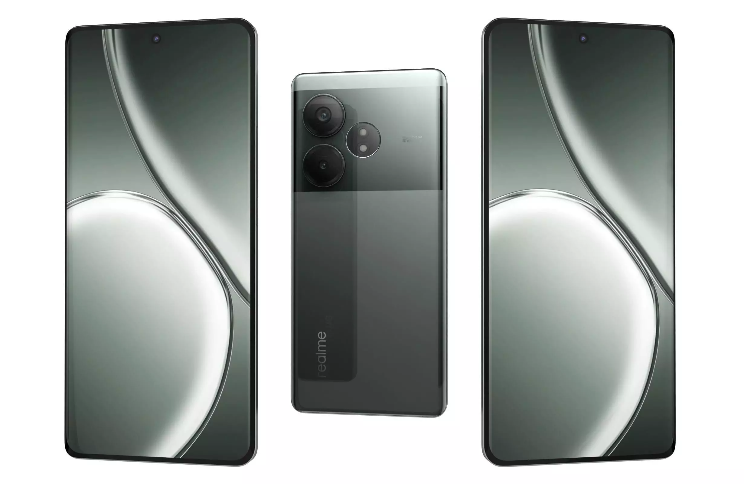 Realme GT Neo6 SE Green 3D model