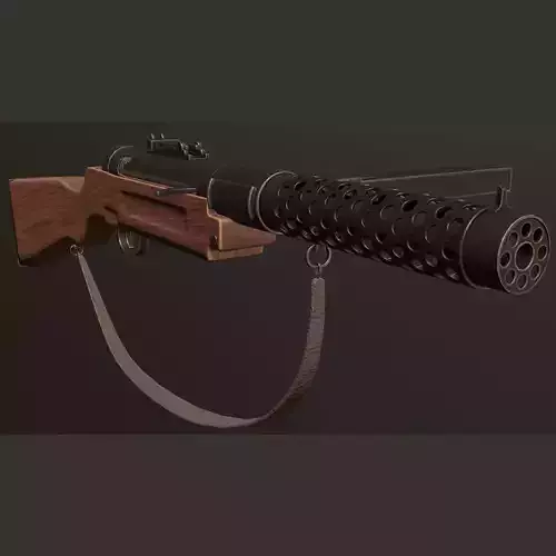  Mp28 Low poly model
