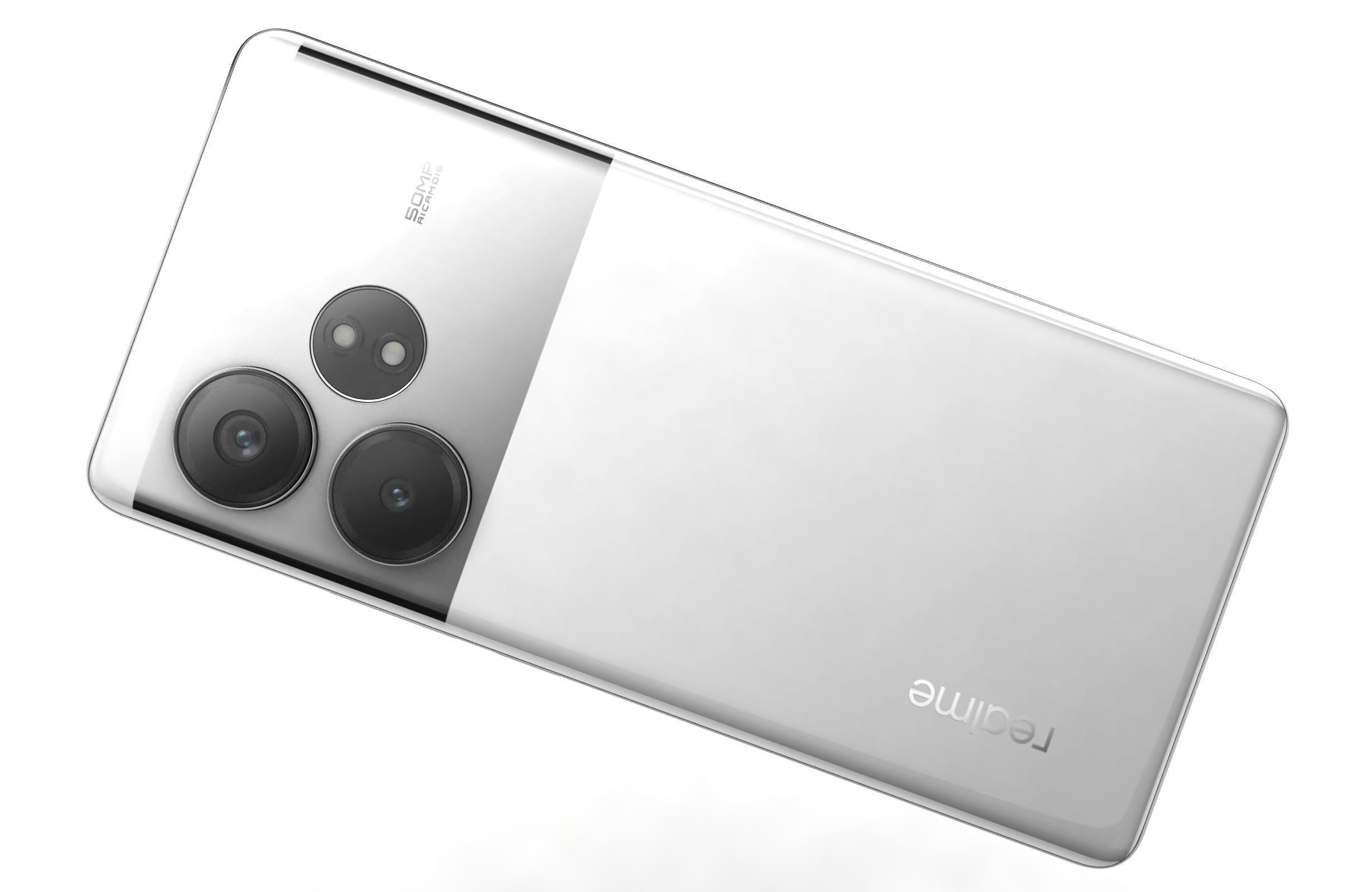 Realme GT Neo6 SE Silver 3D model_11