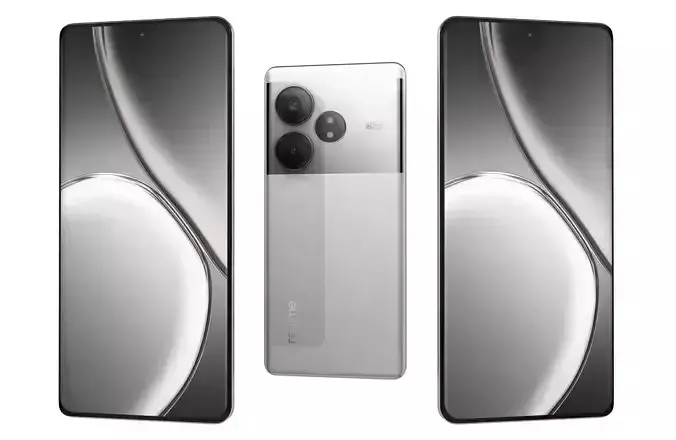 Realme GT Neo6 SE Silver 3D model