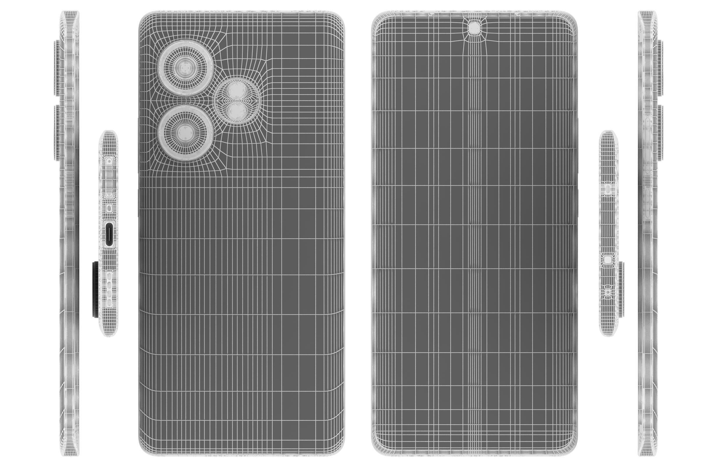 Realme GT Neo6 SE Silver 3D model_17