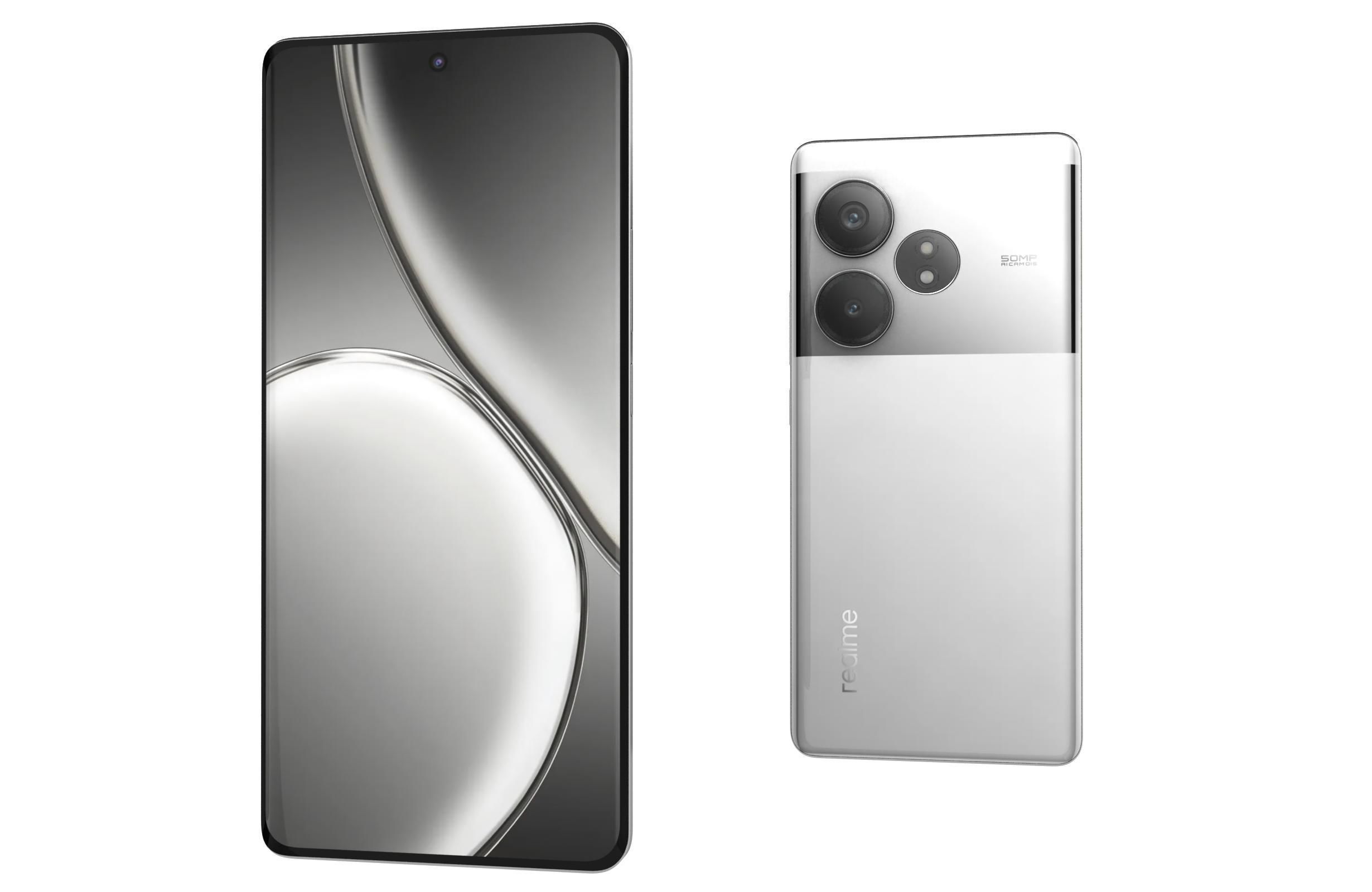 Realme GT Neo6 SE Silver 3D model_6