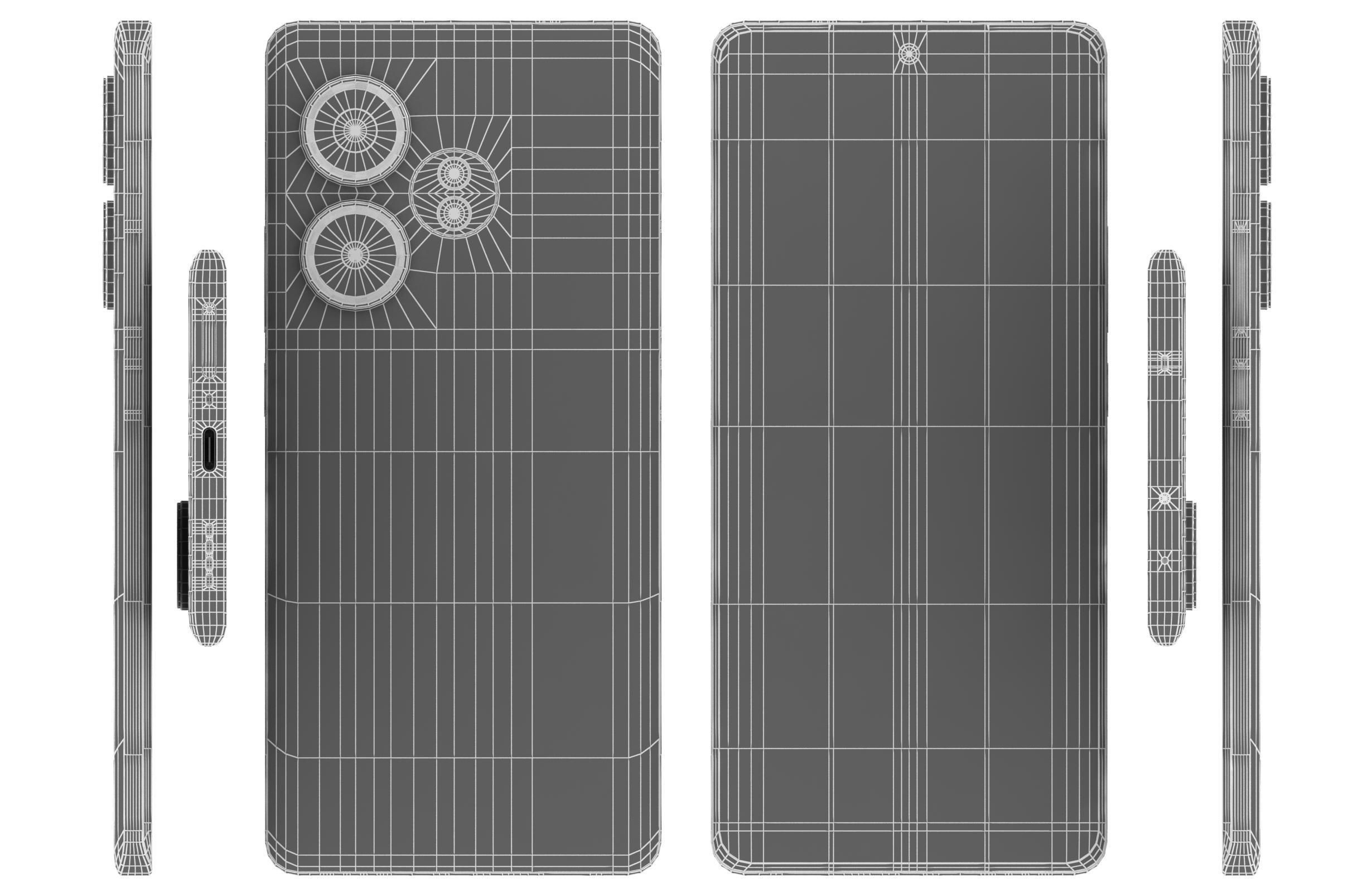 Realme GT Neo6 SE Silver 3D model_16