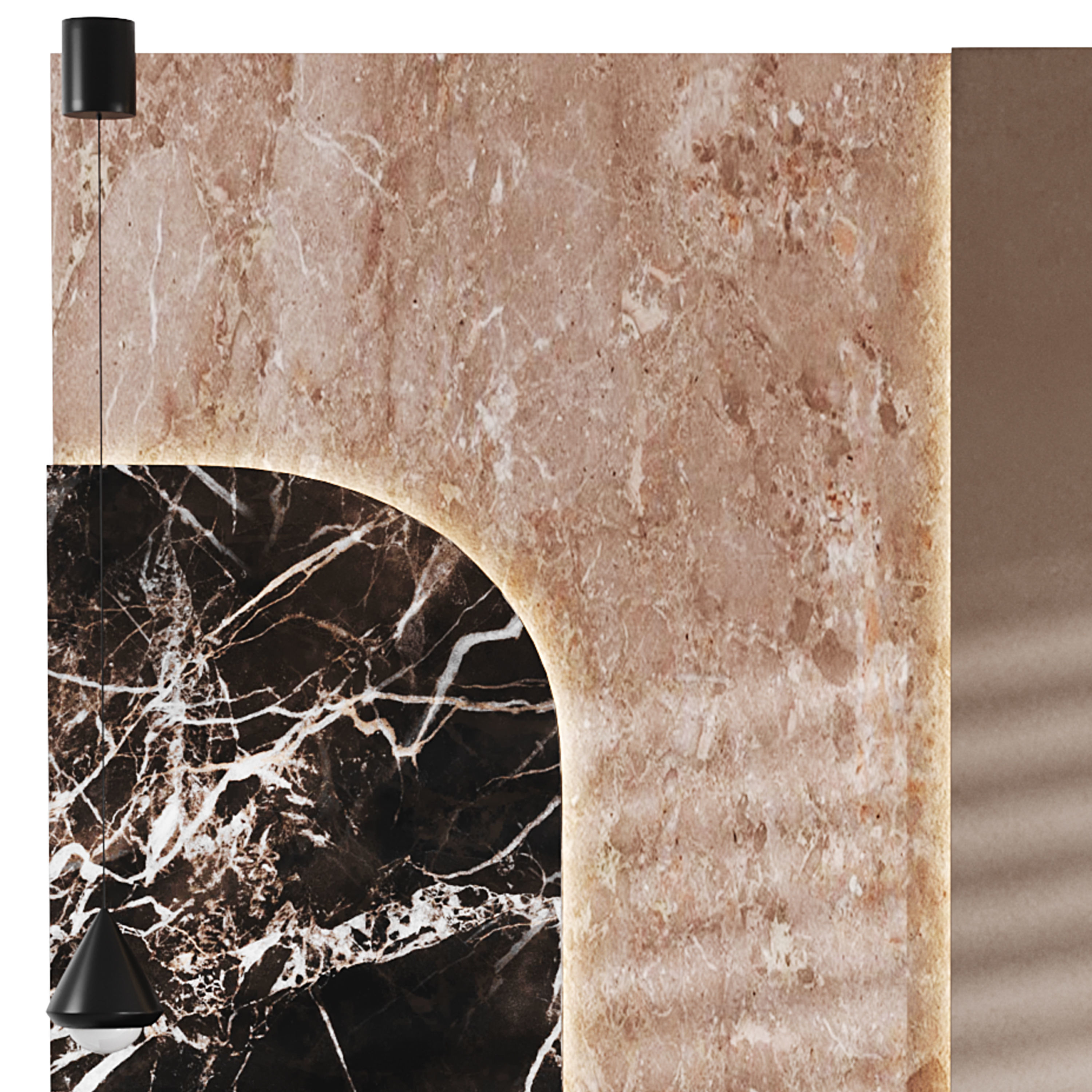 Decorative Wall panel  06 3D model_10