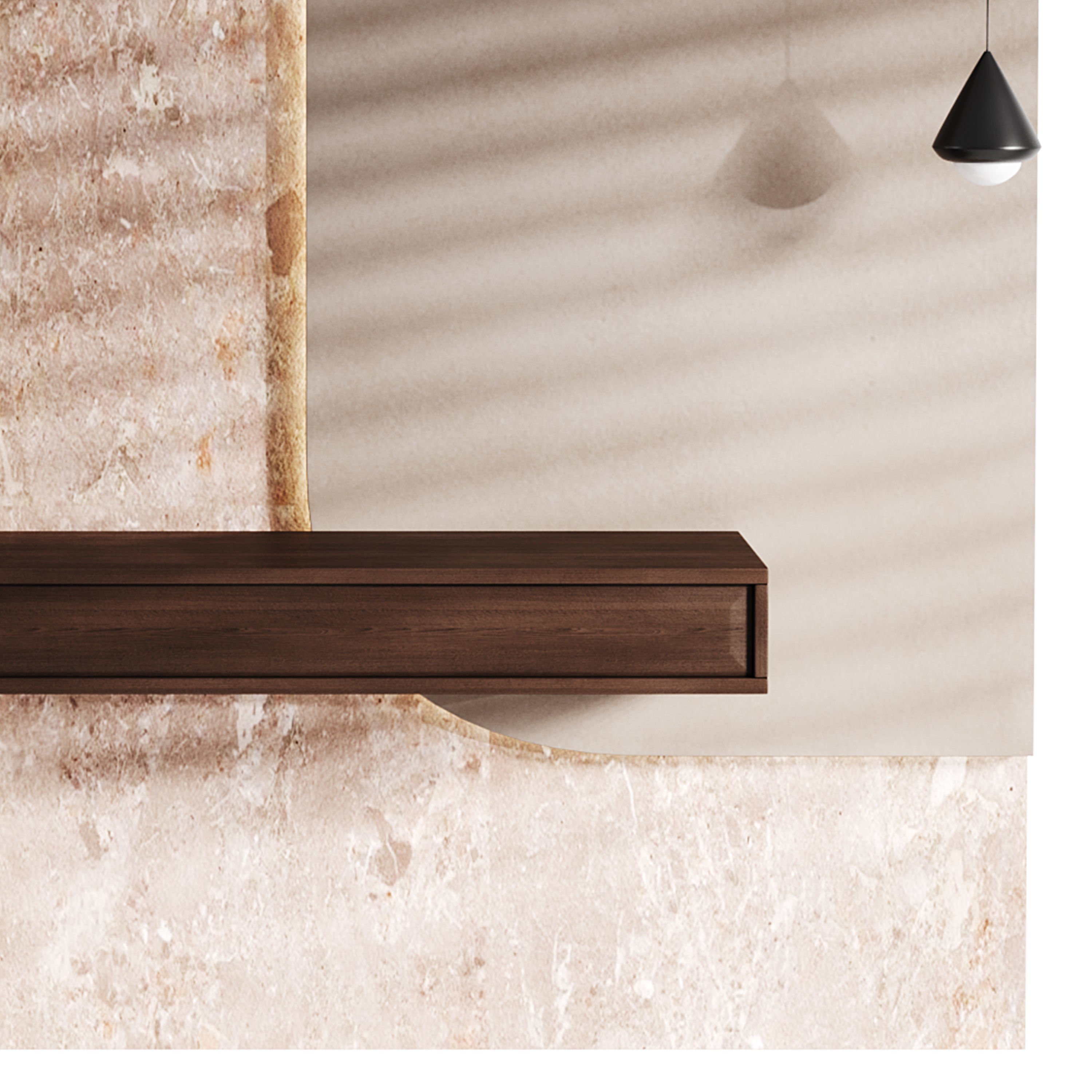 Decorative Wall panel  06 3D model_8