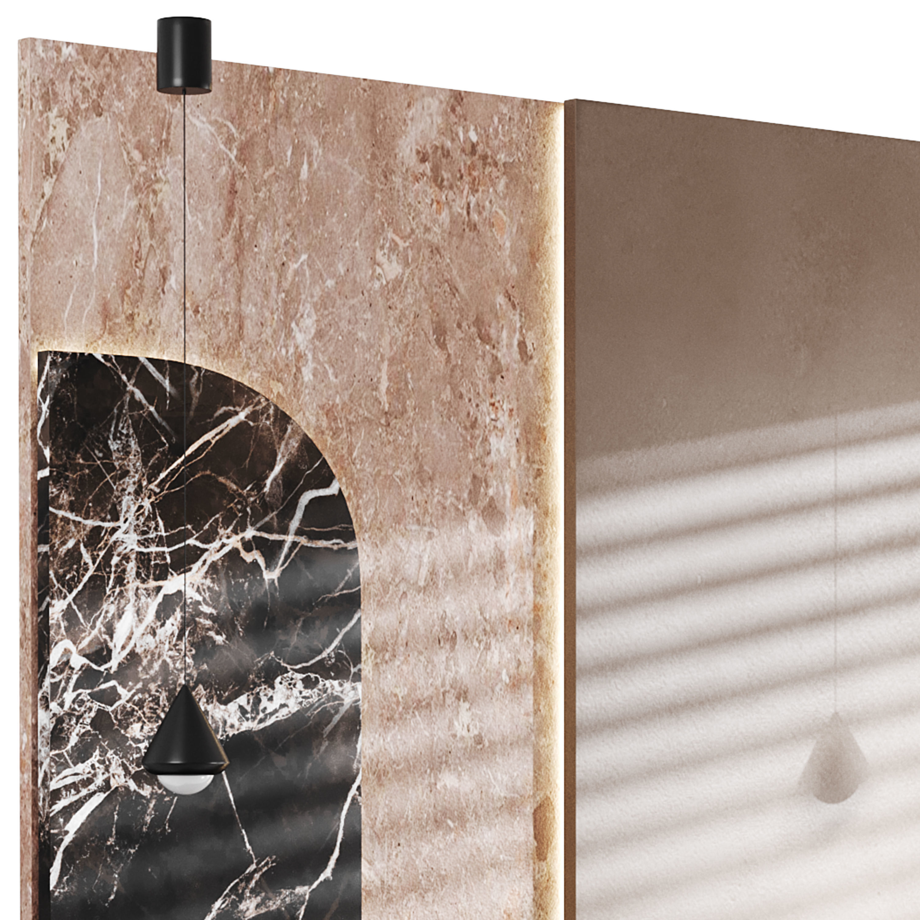 Decorative Wall panel  06 3D model_9