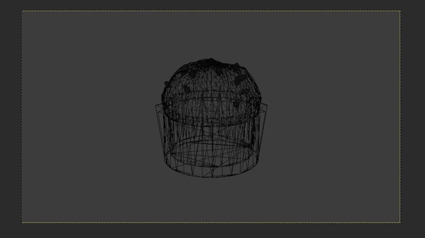 Berry Muffin Free 3D model_3