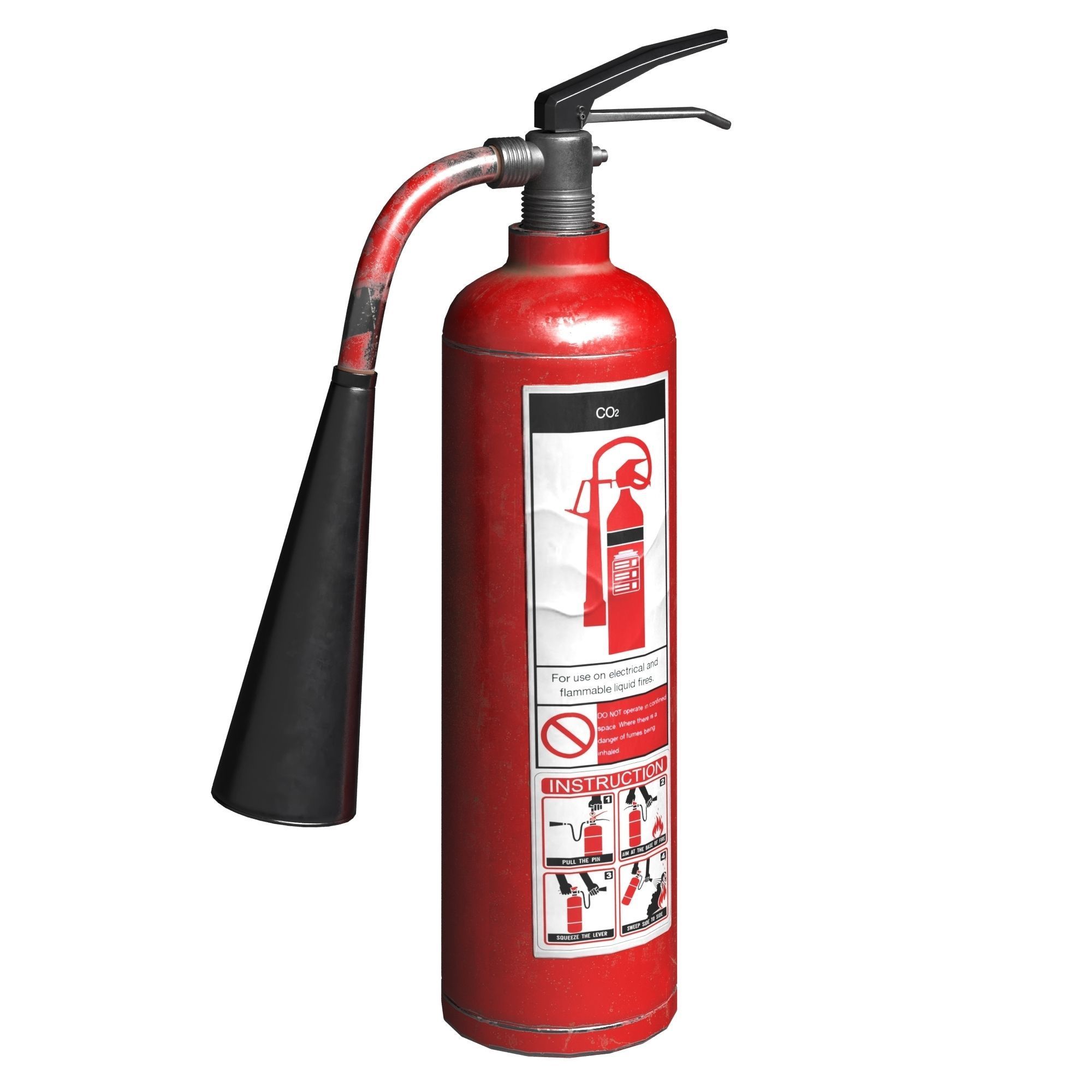 Fire Extinguisher 3D model_5