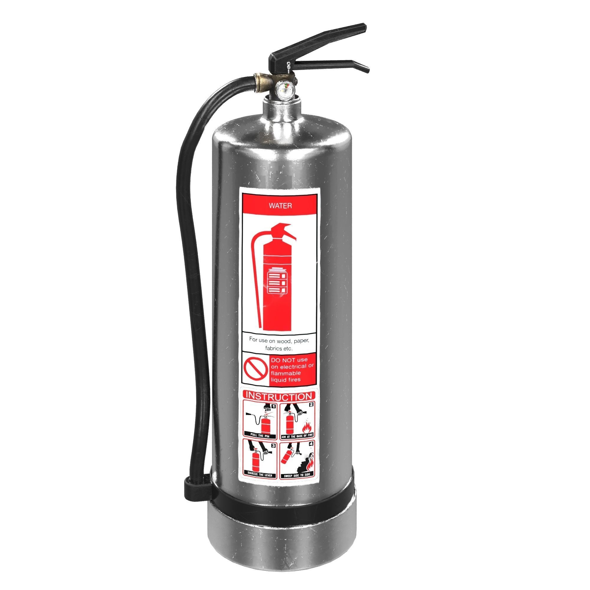 Fire Extinguisher 3D model_2