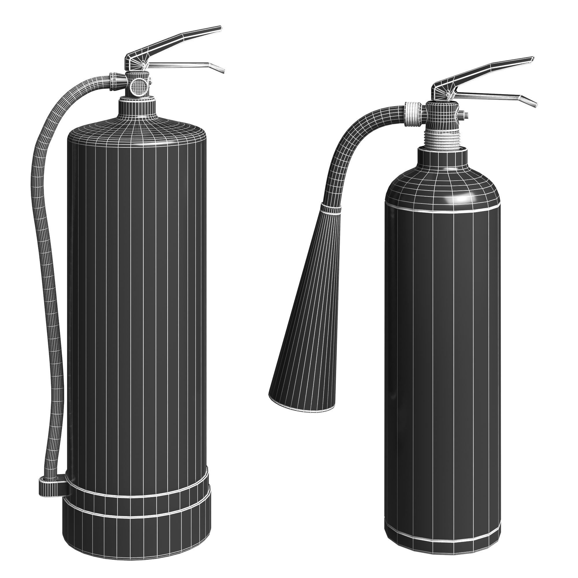 Fire Extinguisher 3D model_7